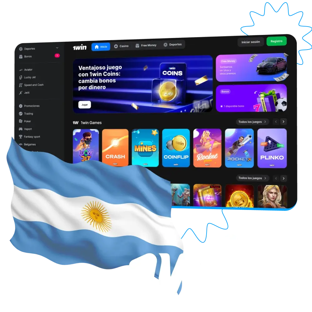 Comience a ganar ahora realizando apuestas en 1win.