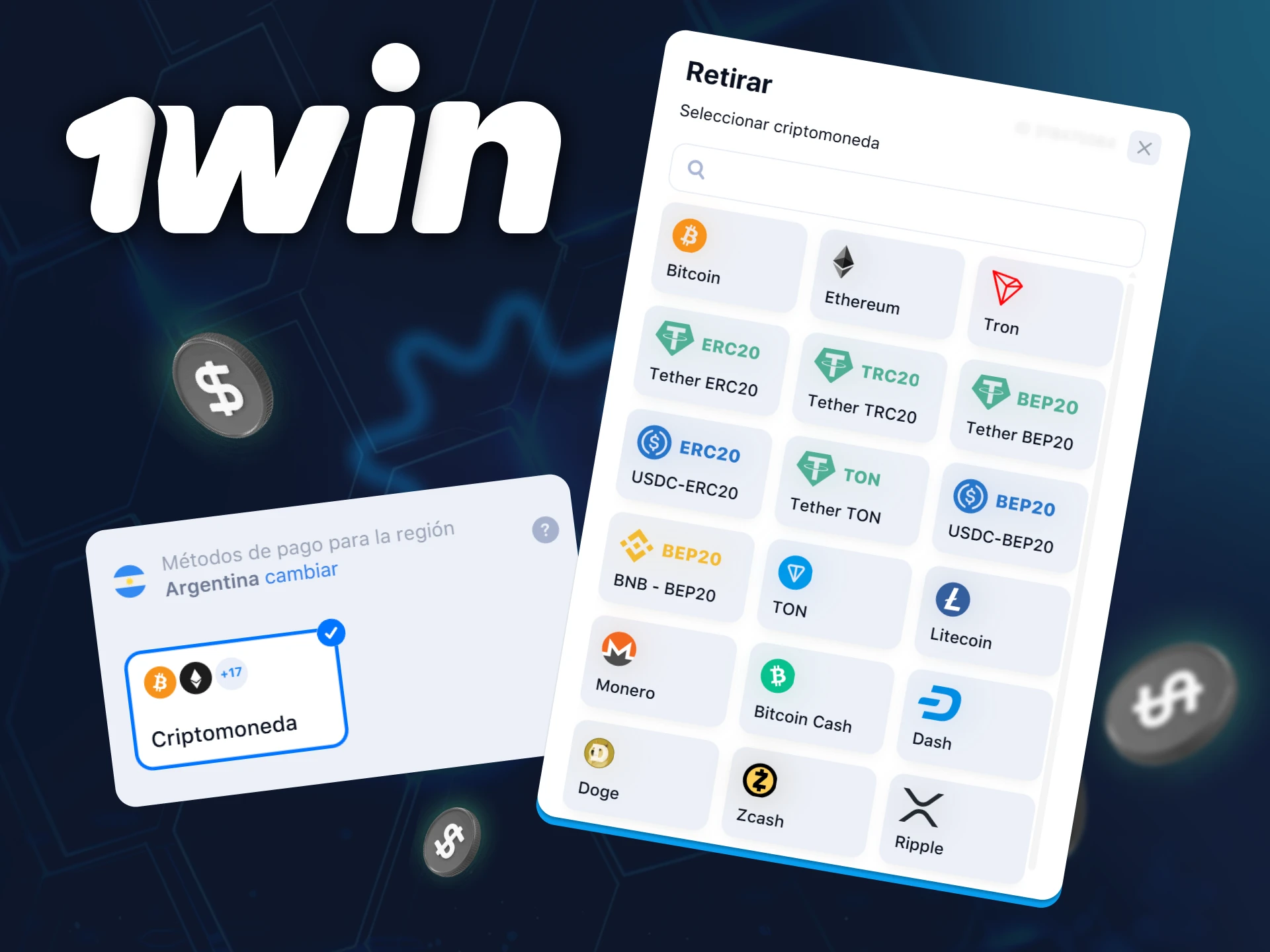 Cumple los requisitos de apuesta para retirar el bono en 1win Argentina.