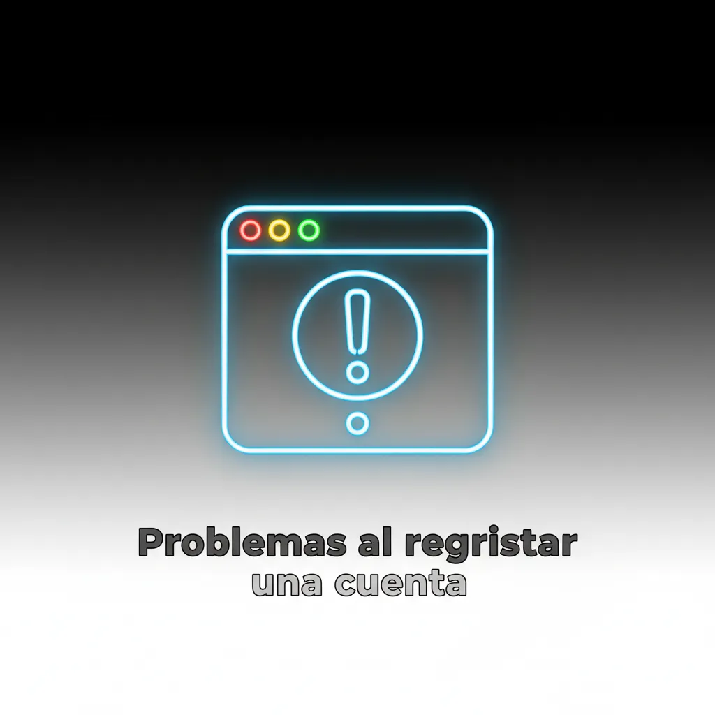 Guía: problemas al registrar una cuenta — soluciones a activación, documento, duplicados, IP y método de pago.