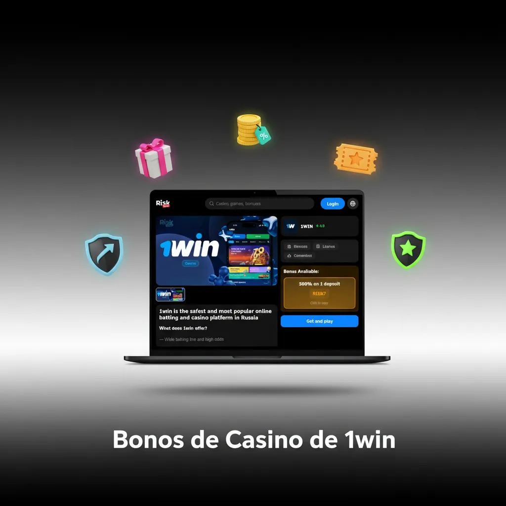 Bonos de casino 1win: recarga fin de semana, giros gratis, cashback semanal y torneo de slots.