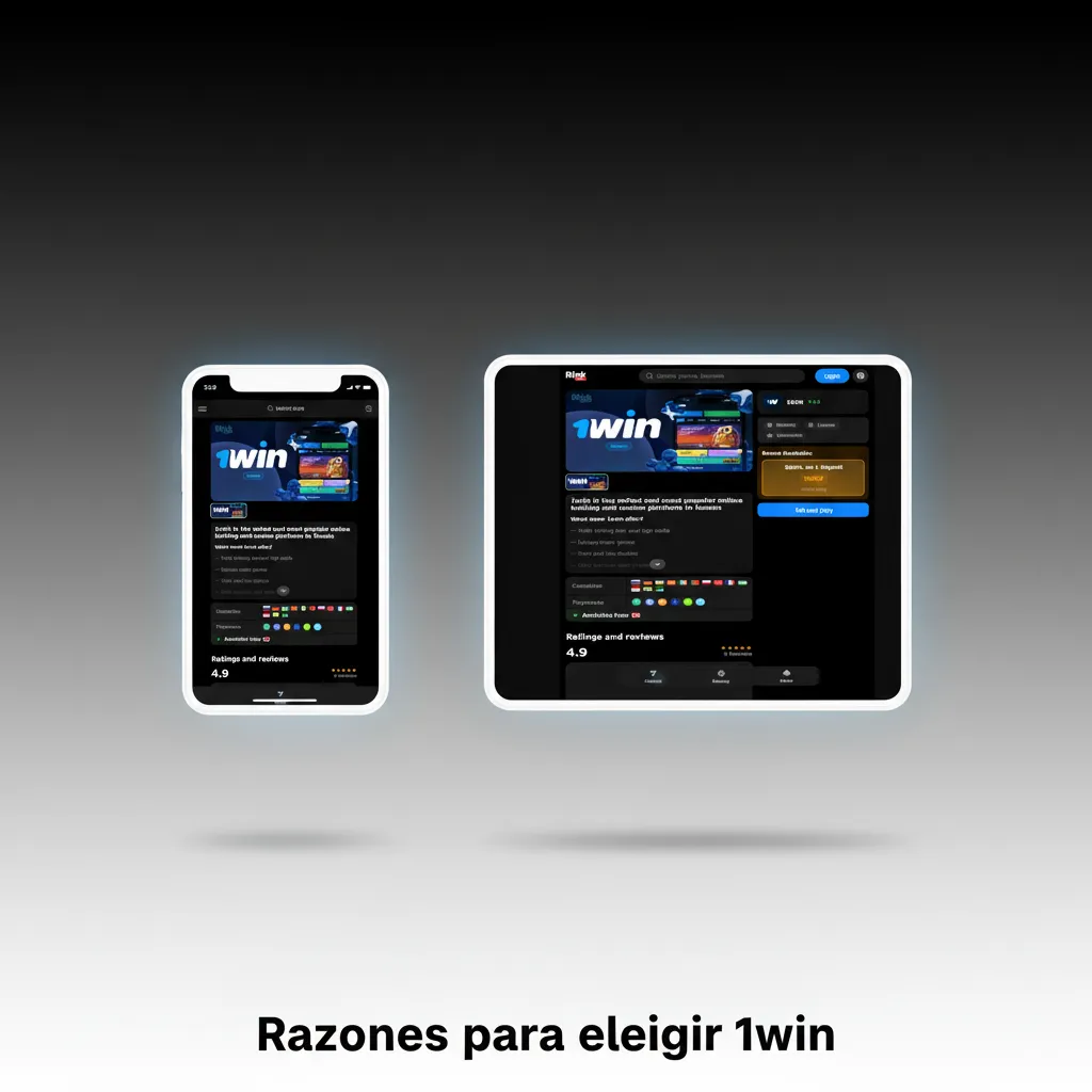 Razones para elegir 1win: cuotas y mercados amplios, retiros rápidos, app ligera, casino y soporte 24/7 en español.